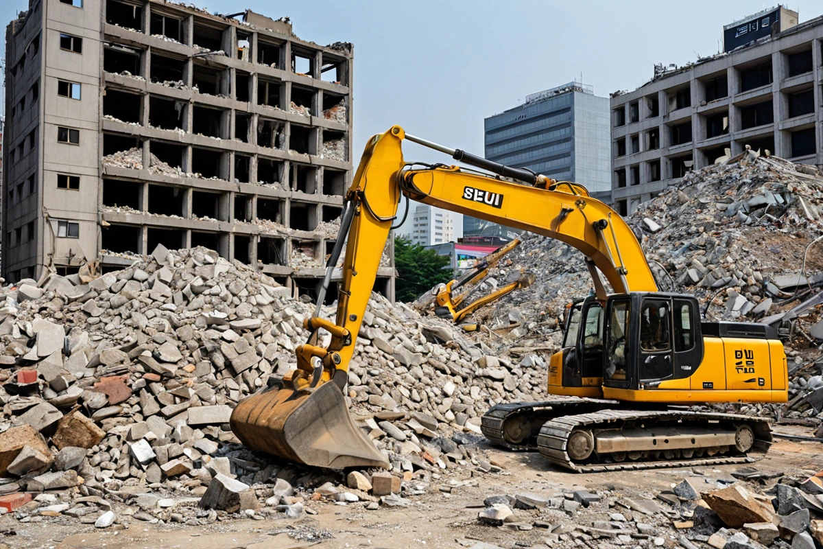 관악구 사무실 철거 원상복구 비용 3단계 정확 산정 가이드, 서울 양재동 상가 철거 원상복구 비용 산정 선택 기준 관련 실제 현장을 담은 사실적인 사진, 사람(인물)이 전혀 등장하