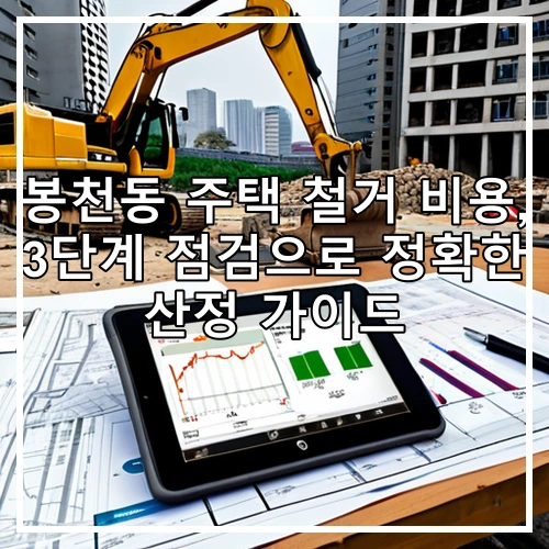 봉천동 주택 철거 비용, 3단계 점검으로 정확한 산정 가이드
