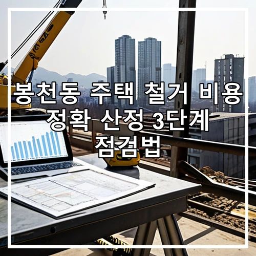 봉천동 주택 철거 비용 정확 산정 3단계 점검법