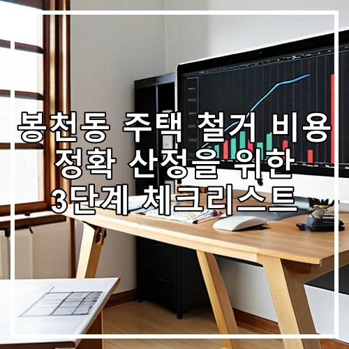 봉천동 주택 철거 비용 정확 산정을 위한 3단계 체크리스트
