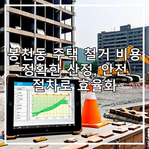 봉천동 주택 철거 비용 정확한 산정, 안전 절차로 효율화