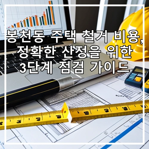 봉천동 주택 철거 비용, 정확한 산정을 위한 3단계 점검 가이드