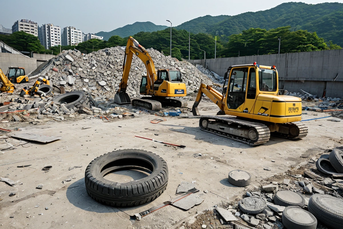 봉천동 주택 철거 비용, 3단계 점검으로 정확하게 계산하는 법, 서울 보문동 주택 철거의 주요 비용 항목 관련 실제 현장을 담은 사실적인 사진, 사람(인물)이 전혀 등장하지 않게