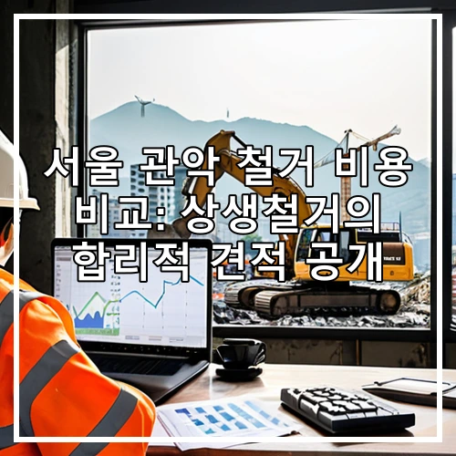서울 관악 철거 비용 비교: 상생철거의 합리적 견적 공개