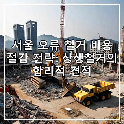 서울 오류 철거 비용 절감 전략: 상생철거의 합리적 견적