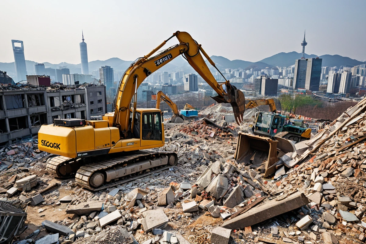 서울 세곡 철거 비용 최적화, 상생철거의 합리적 견적 가이드, 서울 세곡 철거 시 주의사항: 비용과 품질을 동시에 보장하는 방법 관련 실제 현장을 담은 사실적인 사진, 사람(인물)
